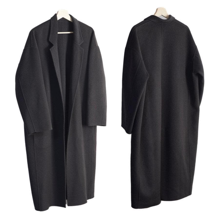 Plage ハミルトンコクーンコート 38 プラージュ チャコールグレー