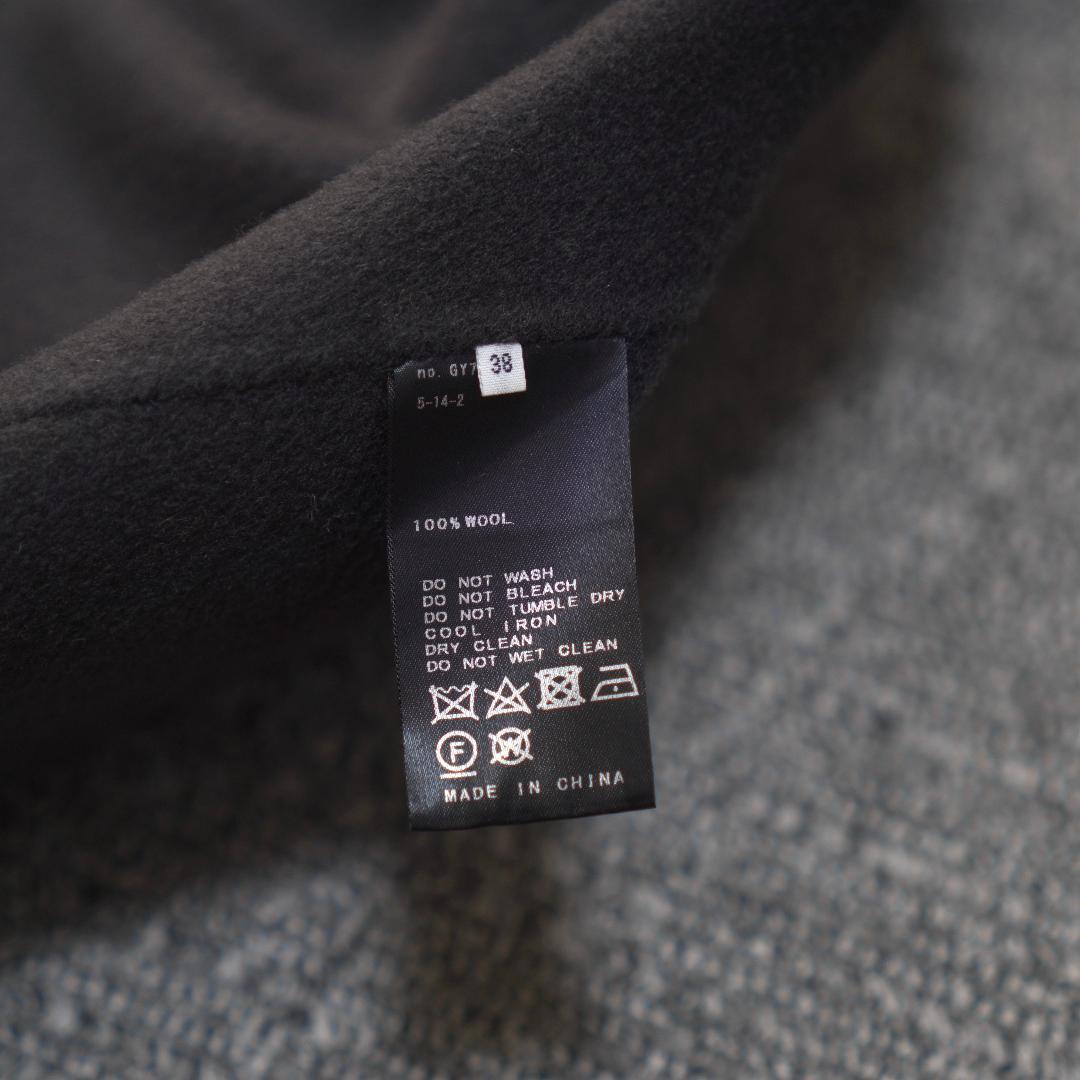 Plage ハミルトンコクーンコート 38 プラージュ チャコールグレー