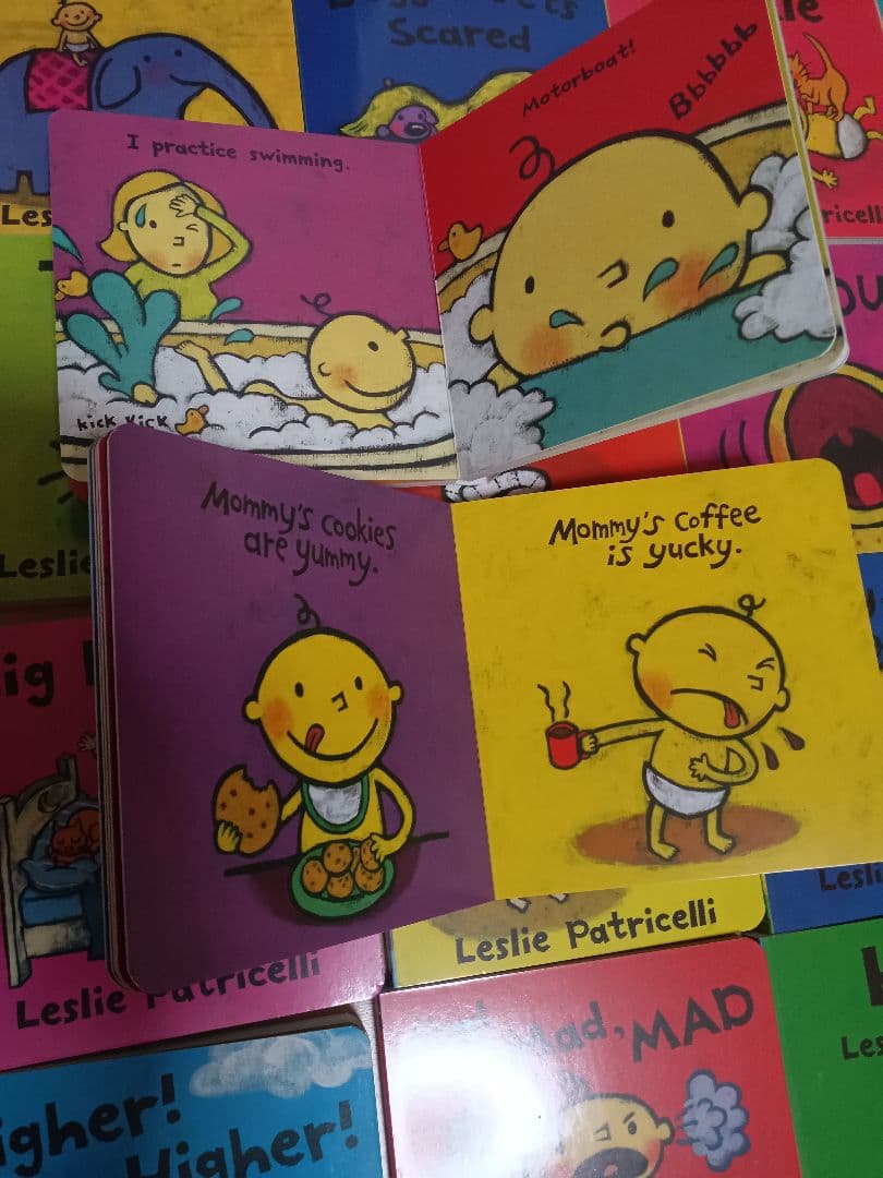 22冊★大人気Leslie Patricelliレスリーパトリセリボードブック