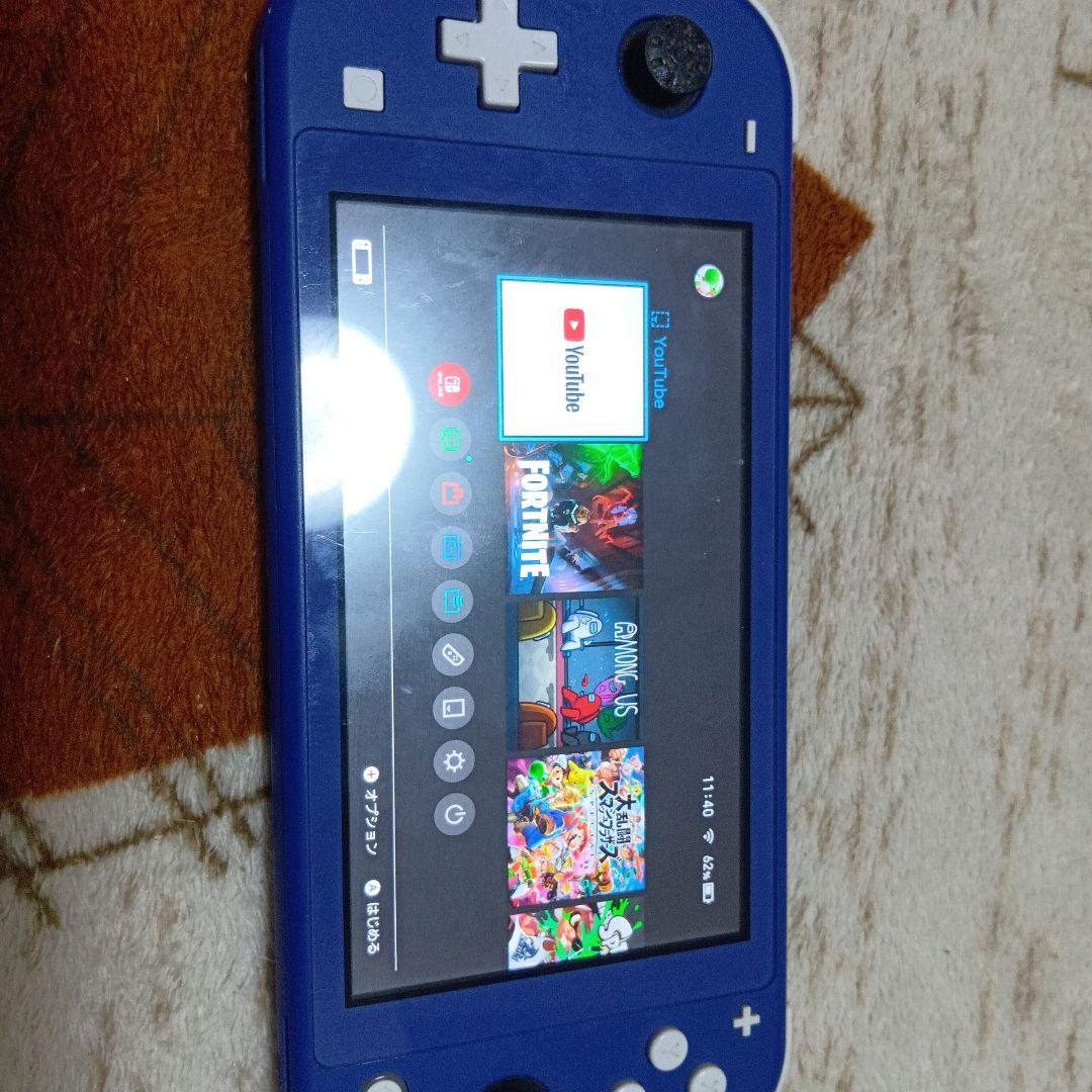 Switch lite(ブルー)ジャンク