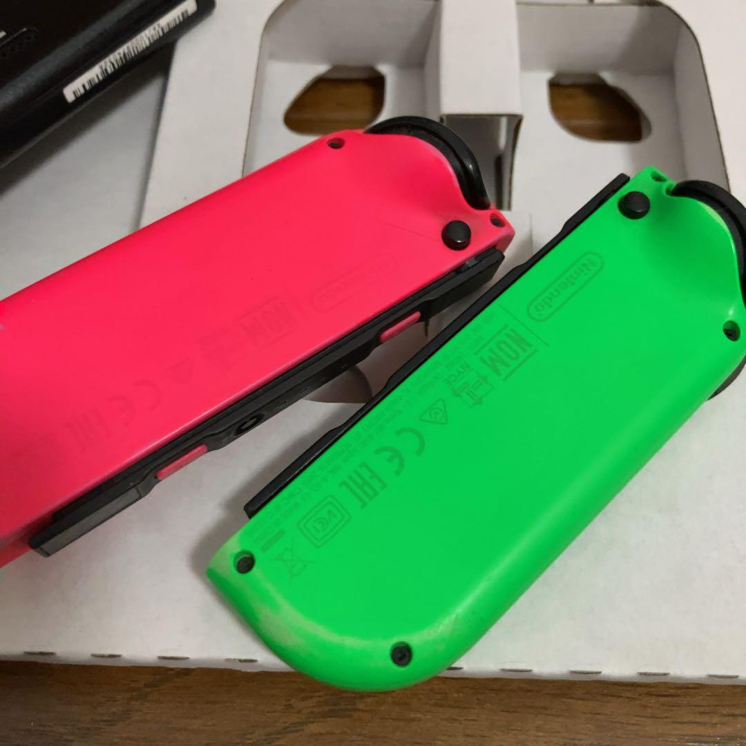 Nintendo Switch 本体 箱付き　スプラトゥーン2　すぐに遊べる