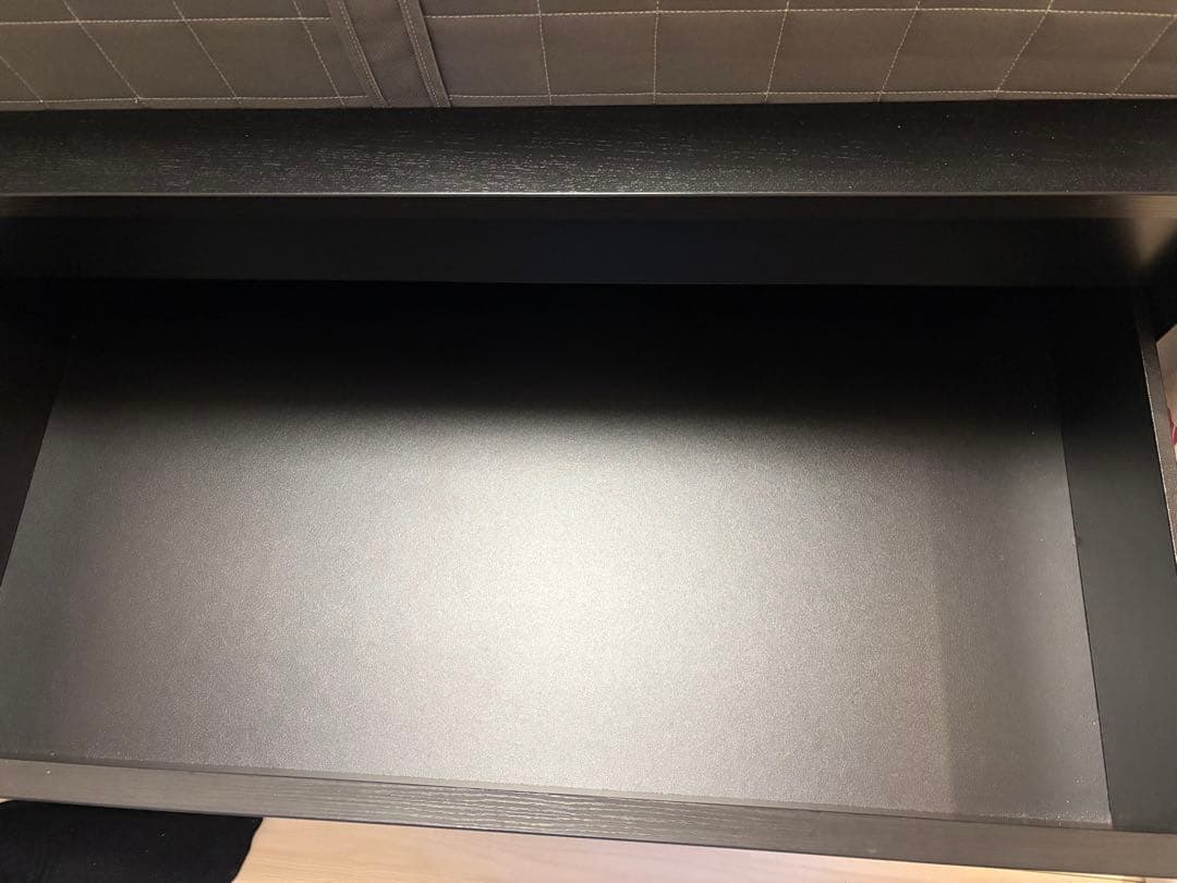 ダブルサイズ　ベッドフレーム 引き出し付き< IKEA MALM >