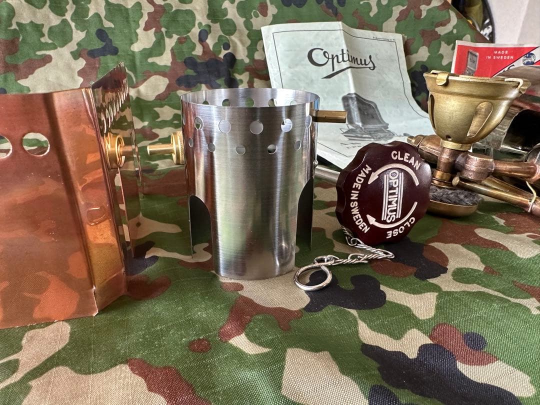 Optimus 8R シングルバーナーコンロ フルセット