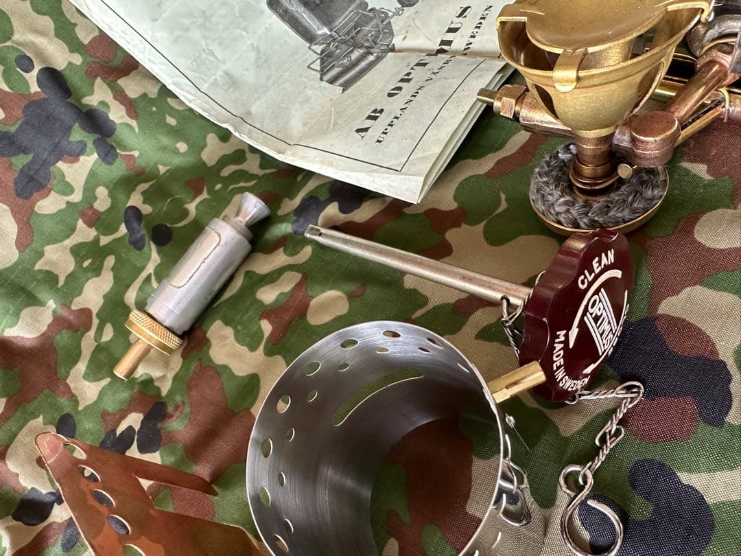 Optimus 8R シングルバーナーコンロ フルセット