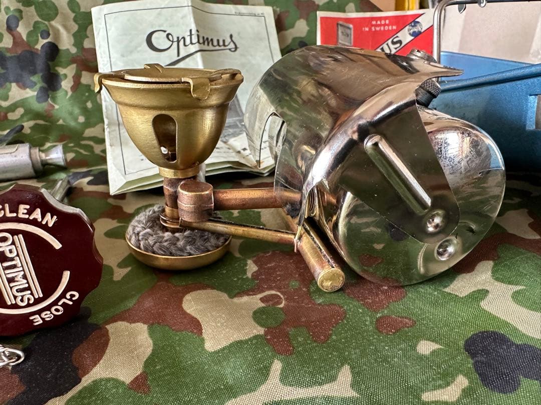 Optimus 8R シングルバーナーコンロ フルセット