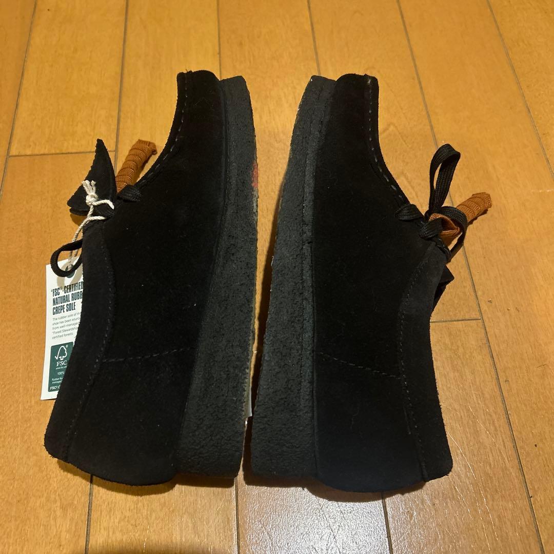 CLARKS ブラック ワラビー23.0cm