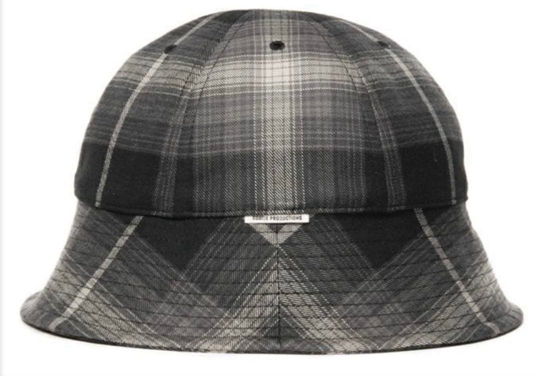 cootie R/C OMBRE CHECK BALL HAT kj着