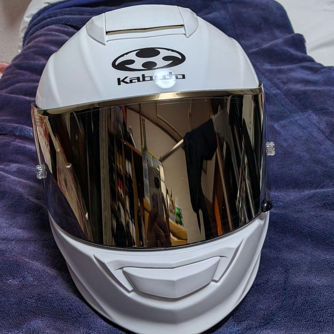 Kabuto フルフェイスヘルメット ホワイト 中古