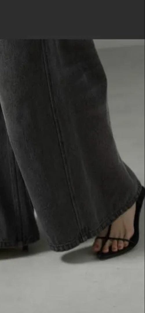 年内　デニムブルー サロペット