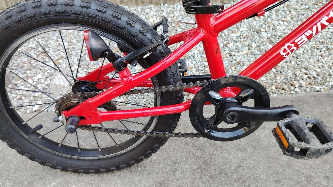 ヨツバサイクル 16インチ 　レッド