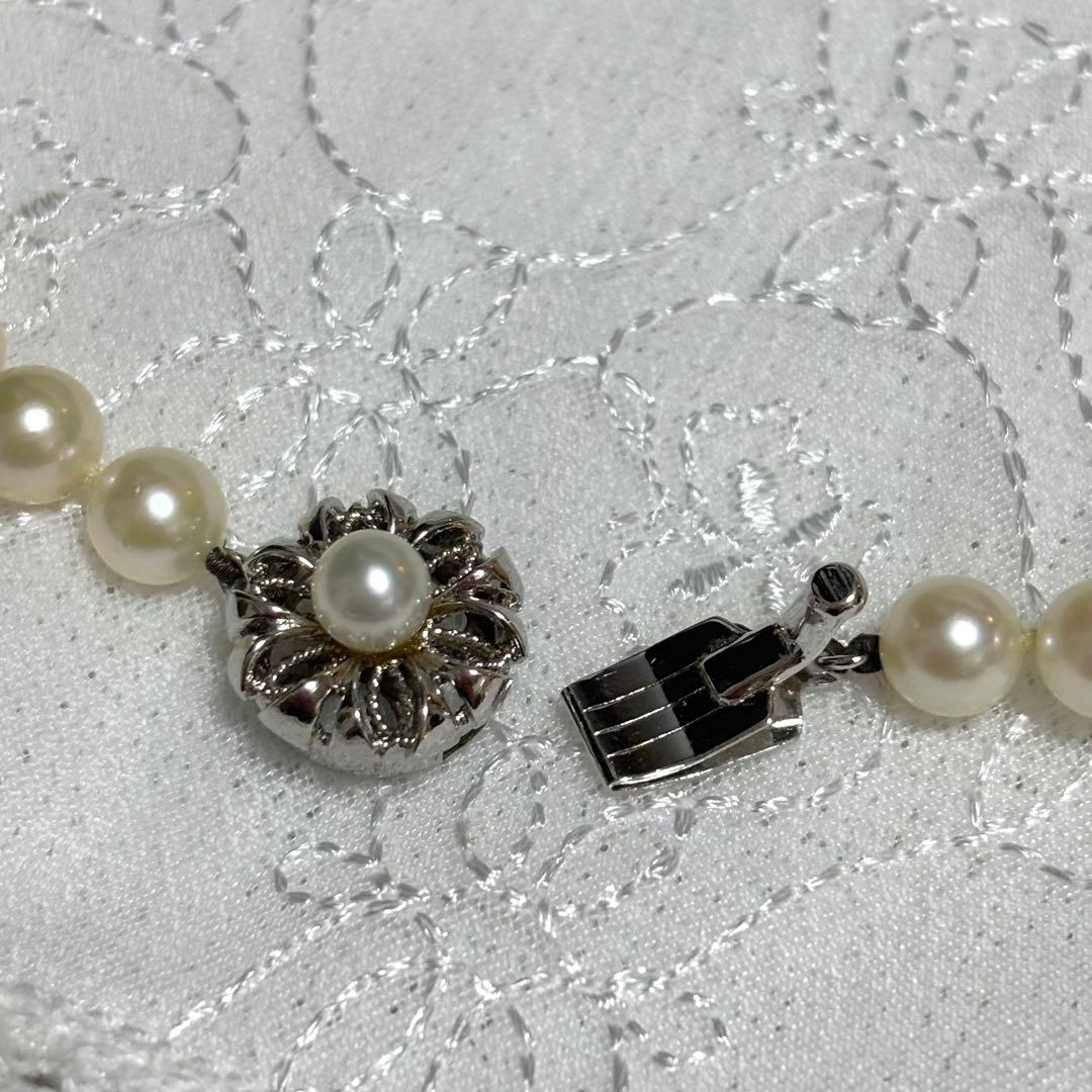 極上品 アコヤ真珠 花珠級 ネックレス 7.0-7.5mm 無調色