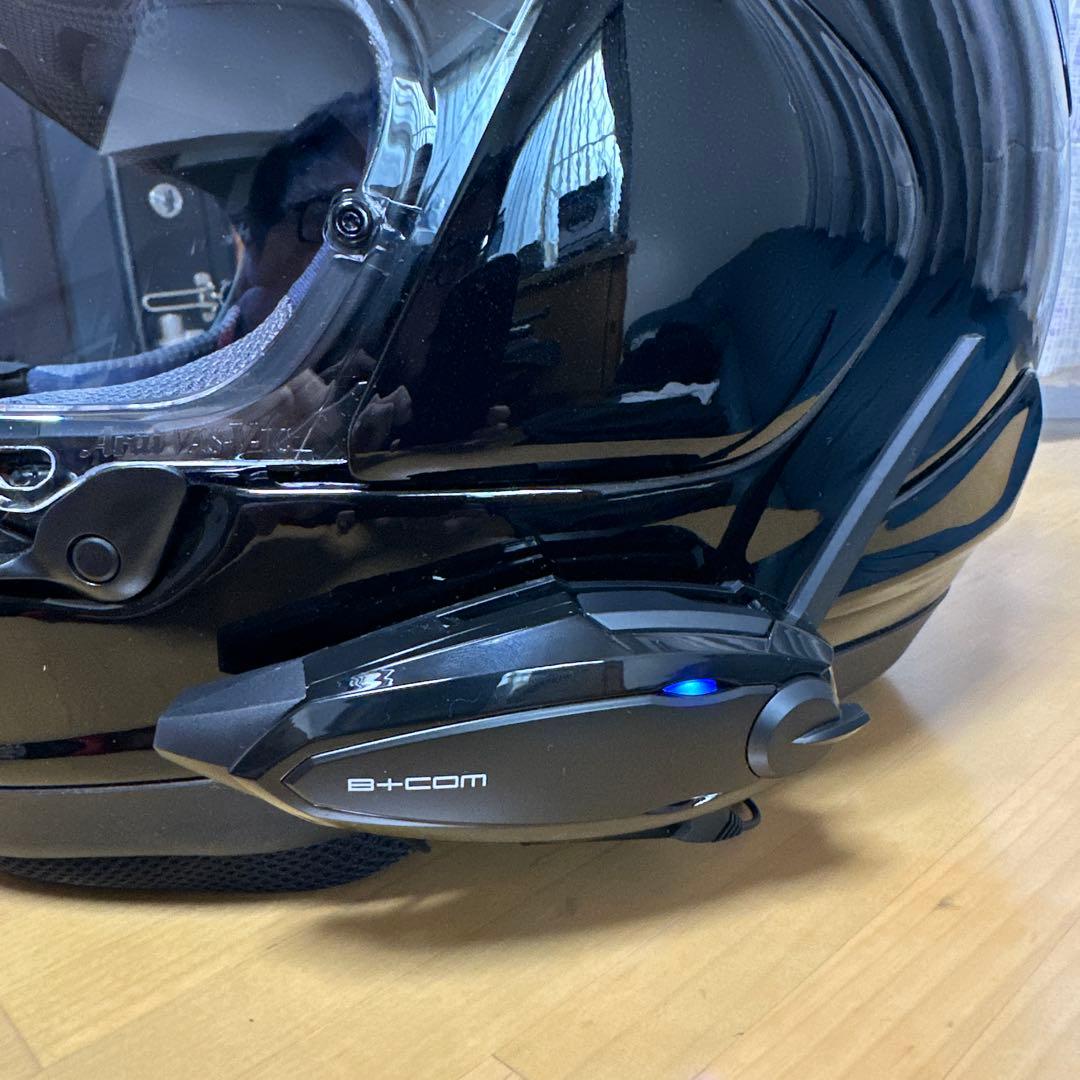 Arai RX-7 フルフェイスヘルメット、B＋COM 6XR インカム　セット
