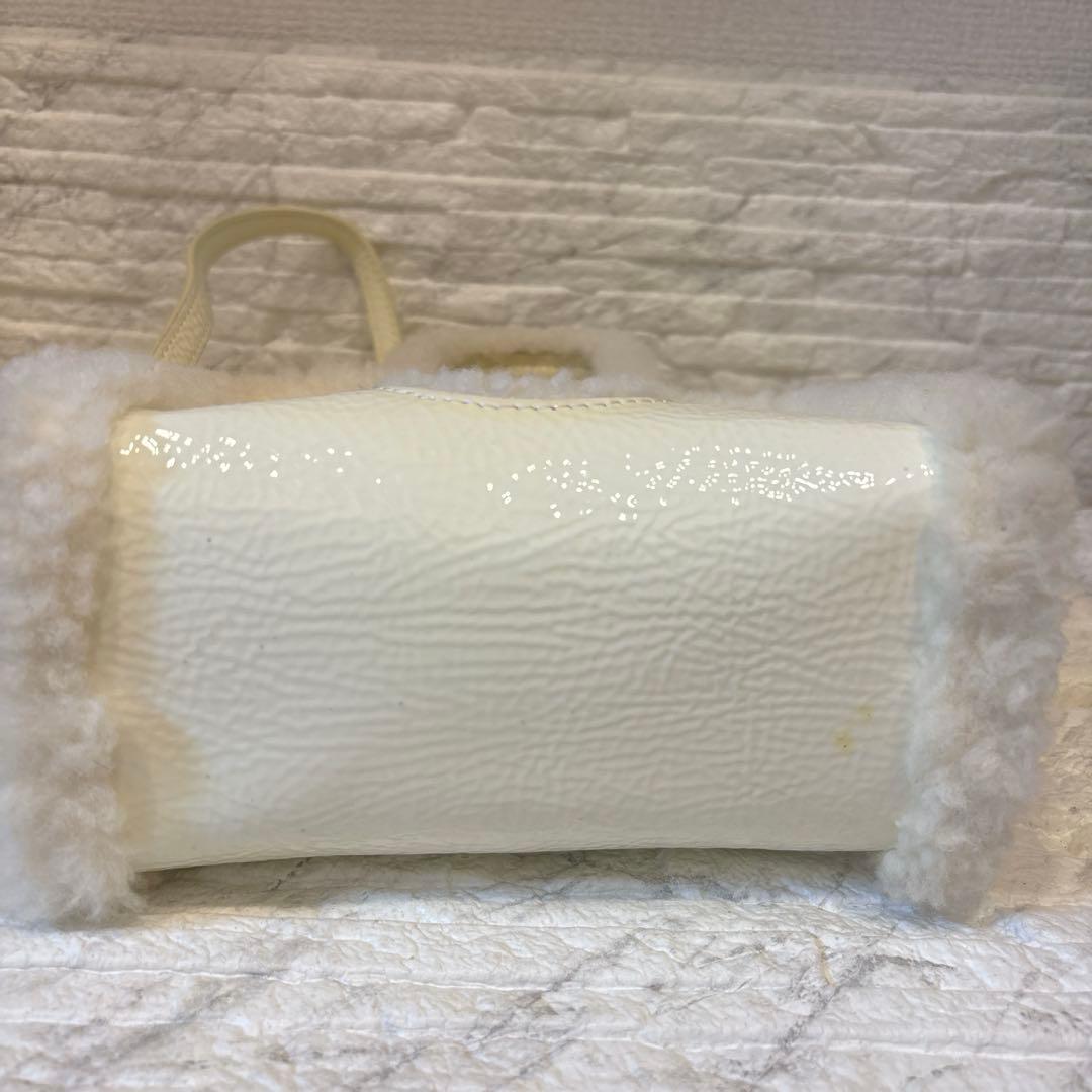 UGG Telfar ホワイト スモールショッパーバッグ　ミニトートバッグ