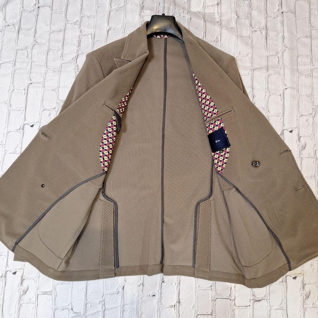 PANEAIG-STAGE 茶色 ダブルブレスト ジャケットのみ