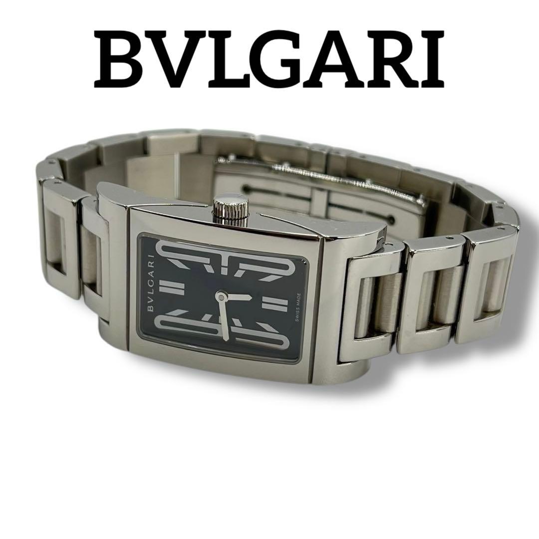 稼働 美品 BVLGARI ブルガリ レッタンゴロ 時計 腕時計