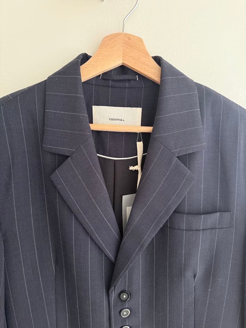 ジャケット・アウター todayful Stripe Over Jacket