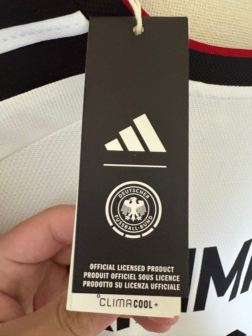 adidas 2026W杯ドイツ代表 ホームユニKIMMICH 6番