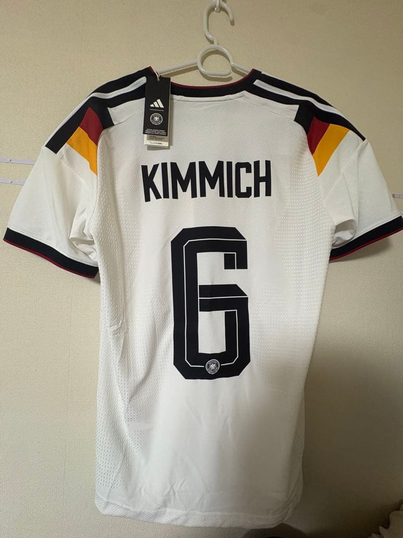adidas 2026W杯ドイツ代表 ホームユニKIMMICH 6番