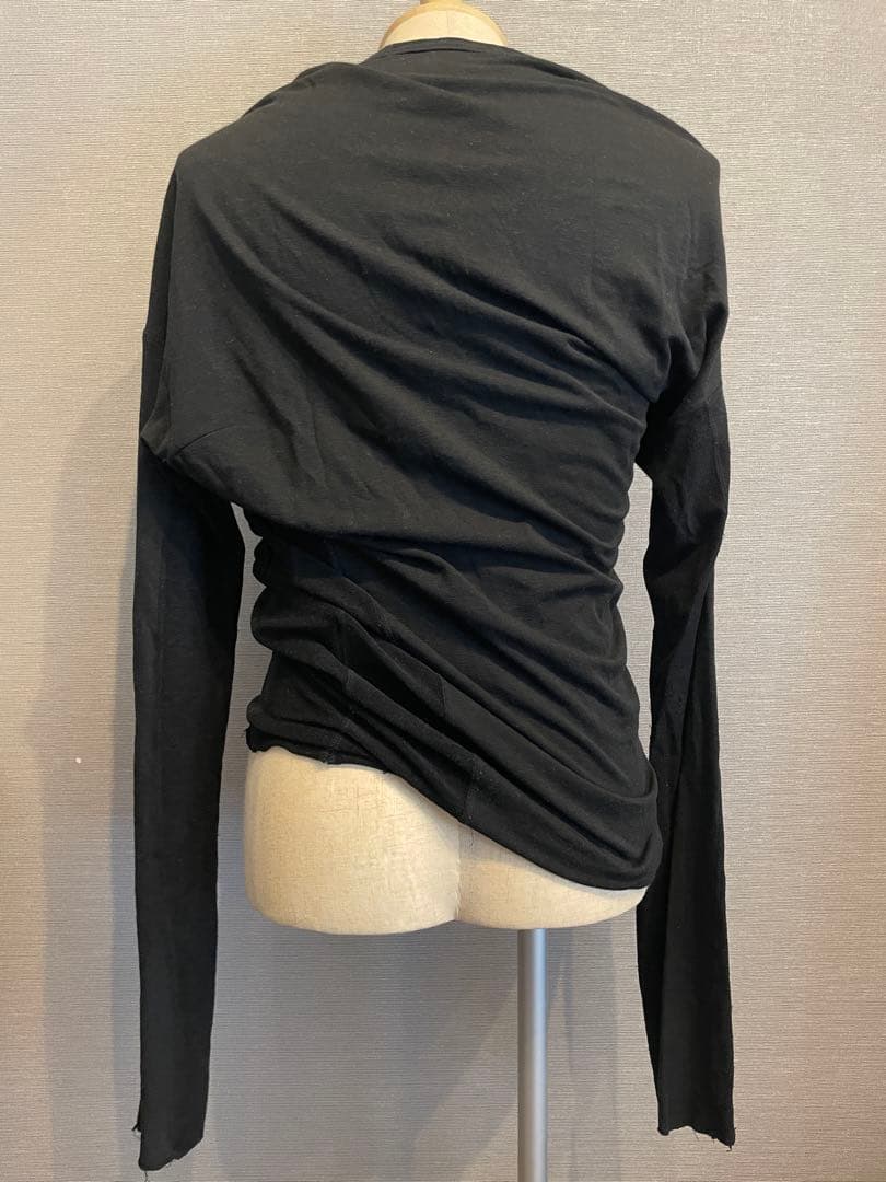 【希少】JULIUS ユリウス トップス ニット ブラック サイズ1(S)