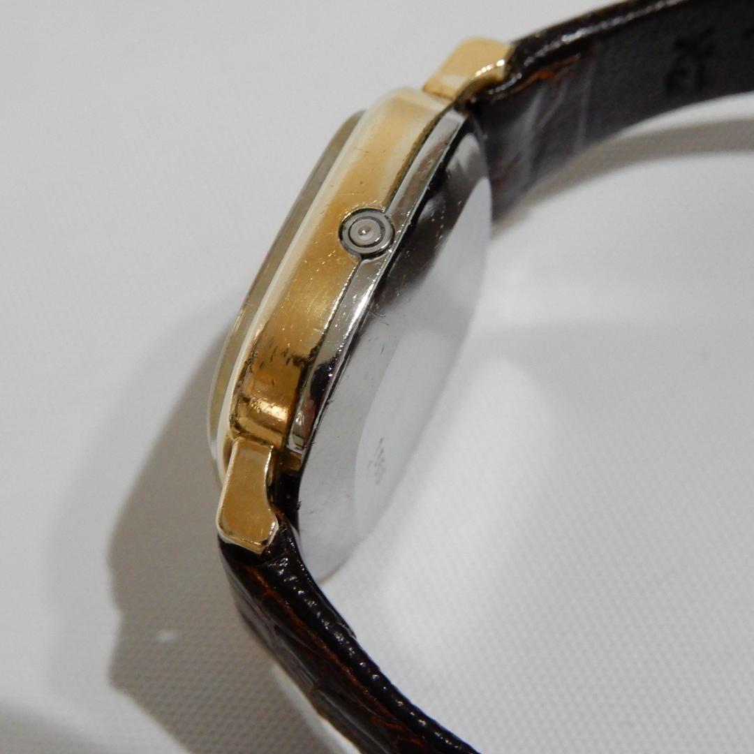 稼働 OMEGA De Ville デヴィル　レディース　プッシュ式リューズ