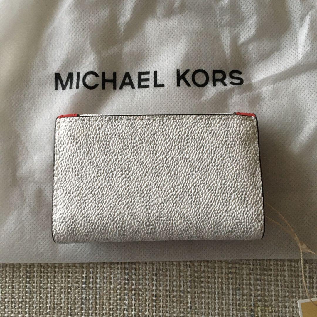新品 マイケルコース MICHEAL KORS レッド キーケース