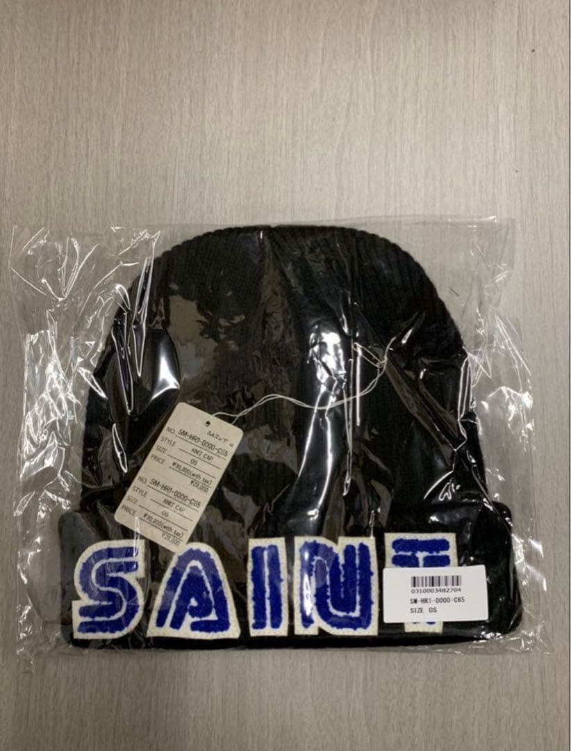 ししあん様 saint mxxxxxx sega knit cap 黒