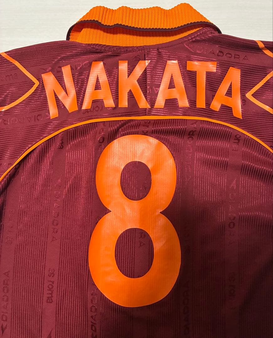 ASローマ　中田英寿　ユニフォーム　日本代表　サッカー　値下げ交渉価格