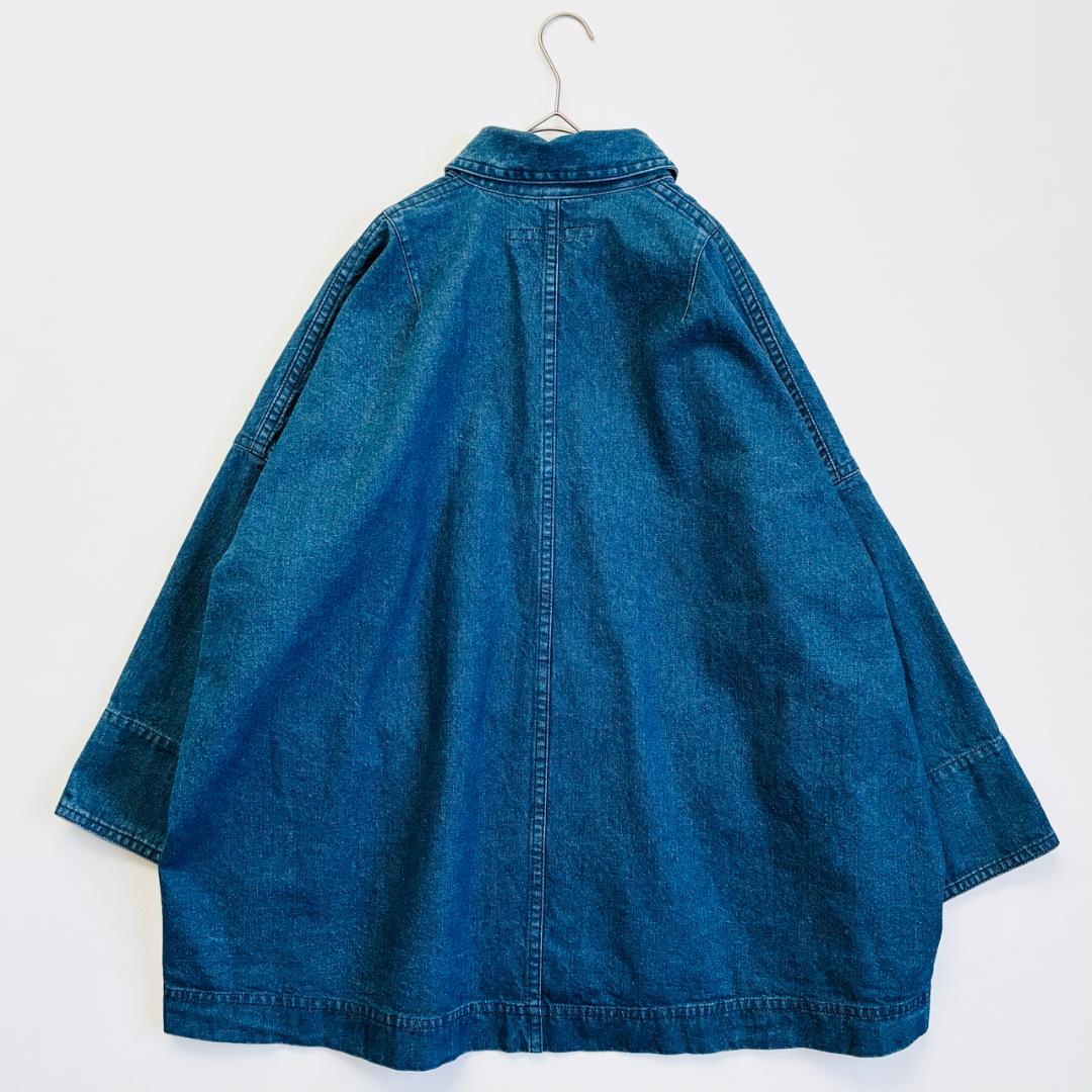 フレームワーク BLUE DENIM テントライン カバーオール ジャケット