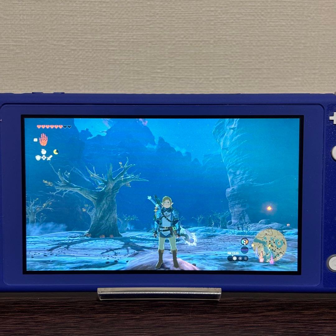 NINTENDO SWITCH LITE ブルー　ケース、フィルム付き