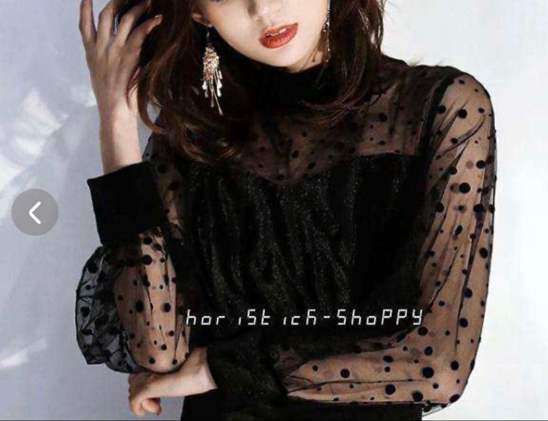 【新品】ブラック レーススリーブ マキシドレス/ベルベットバージョン