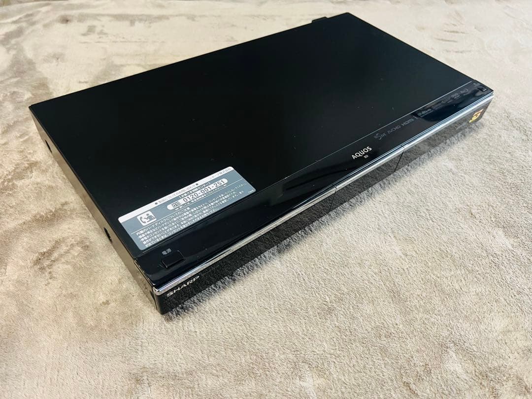 SHARP 3D ブルーレイレコーダーBD-HDW75
