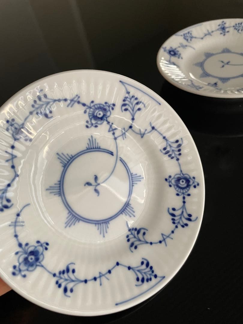 【新品未使用】ロイヤルコペンハーゲン　ブルーコペンハーゲン　ミニプレート2枚