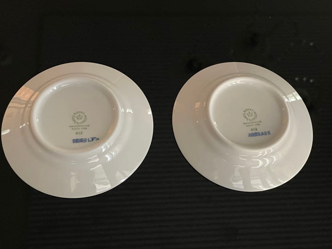 【新品未使用】ロイヤルコペンハーゲン　ブルーコペンハーゲン　ミニプレート2枚