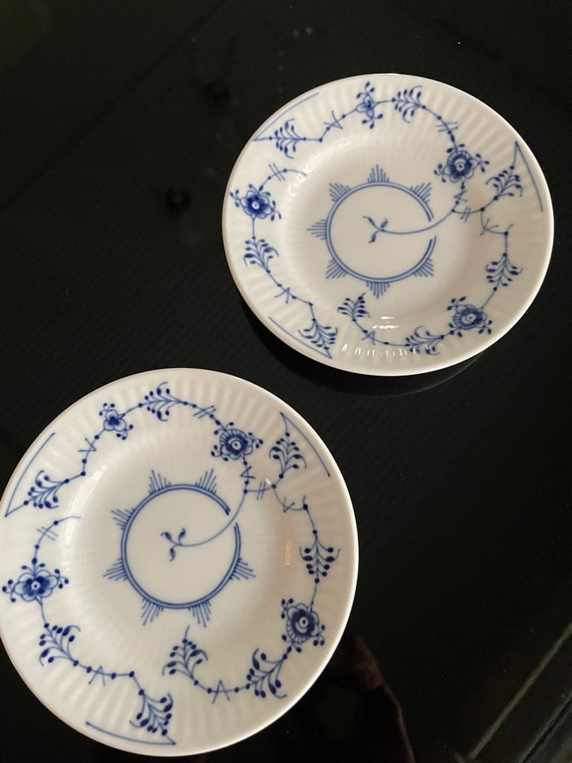 【新品未使用】ロイヤルコペンハーゲン　ブルーコペンハーゲン　ミニプレート2枚