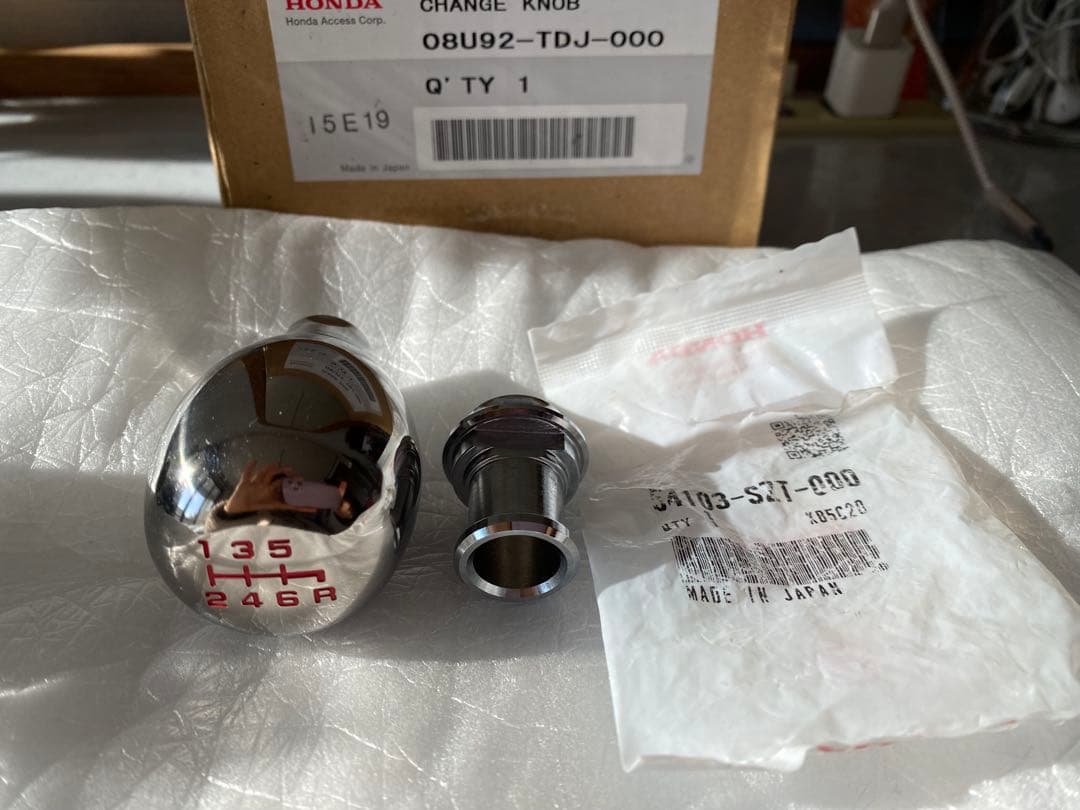 S660 チタンシフトノブ　ホンダ純正品　N-one rs 適合
