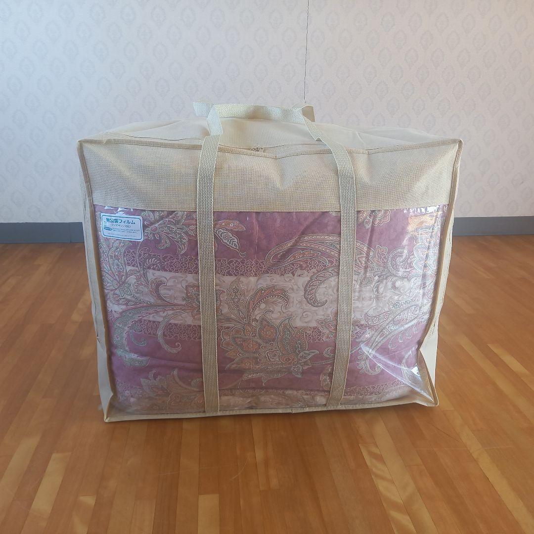 羽毛布団 増量 SDGS リフレッシュ羽毛 高密度生地 清潔 安心 日本製A⑦