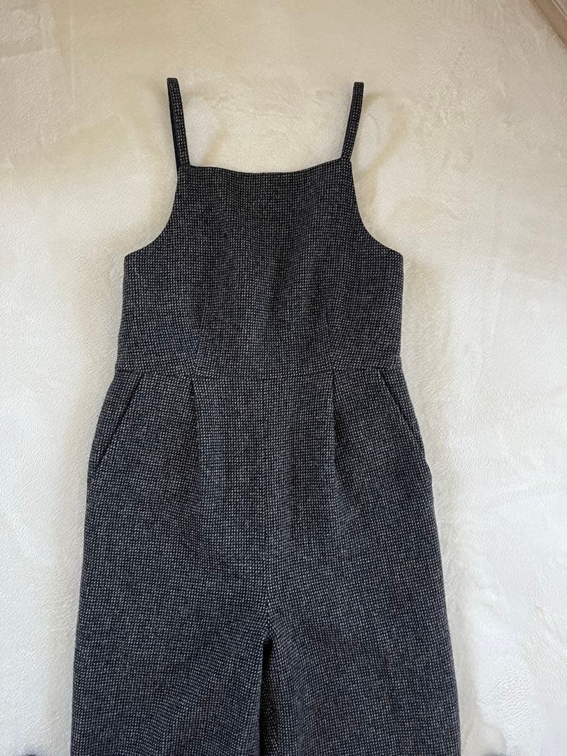 サロペット・オーバーオール・オールインワン AURALEE WOOL HAIRLINE LIGHT TWEEDOVERALL