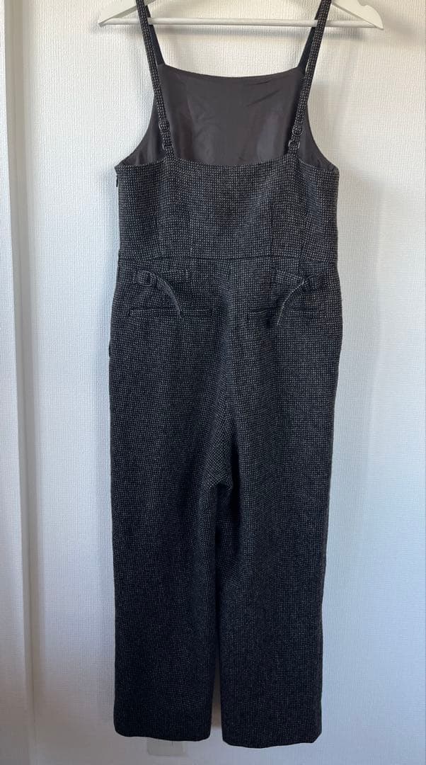 サロペット・オーバーオール・オールインワン AURALEE WOOL HAIRLINE LIGHT TWEEDOVERALL