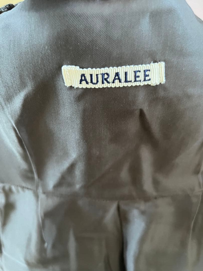 サロペット・オーバーオール・オールインワン AURALEE WOOL HAIRLINE LIGHT TWEEDOVERALL