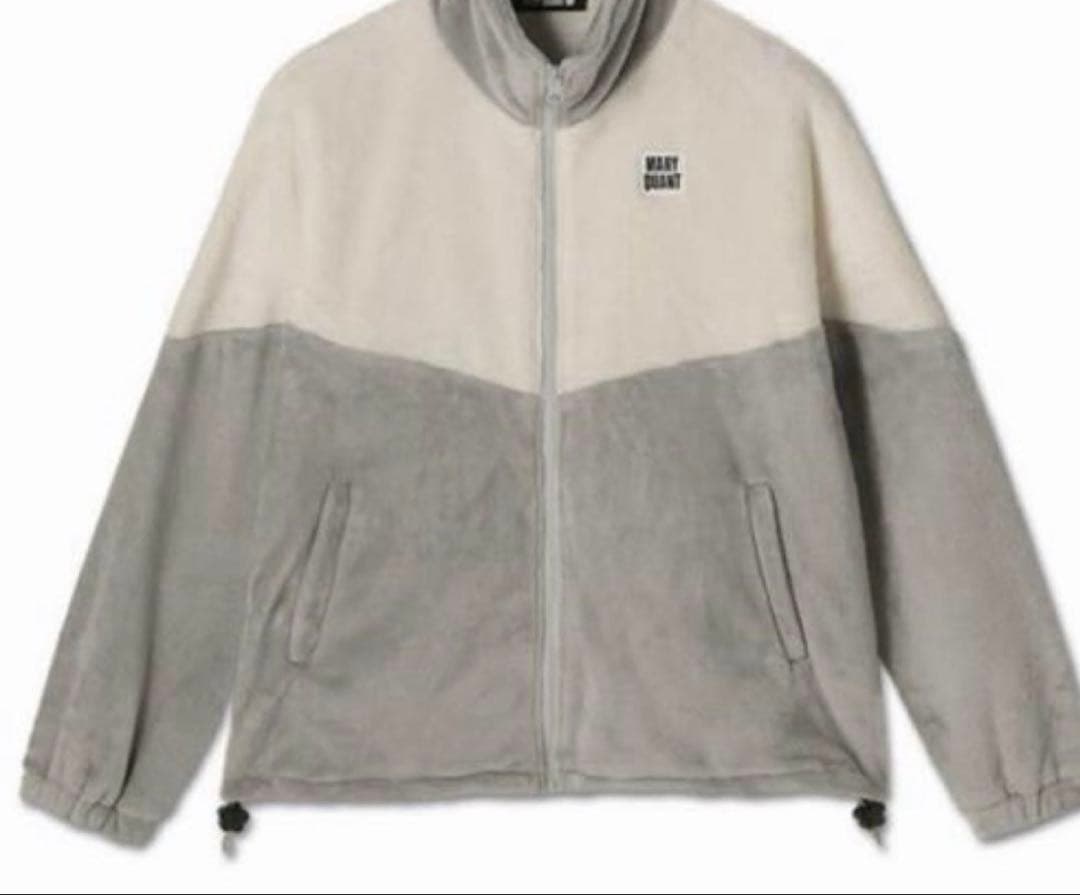 マリークワント　希少品　完全完売カラー　新品グレーバイカラーブルゾン　匿名配送