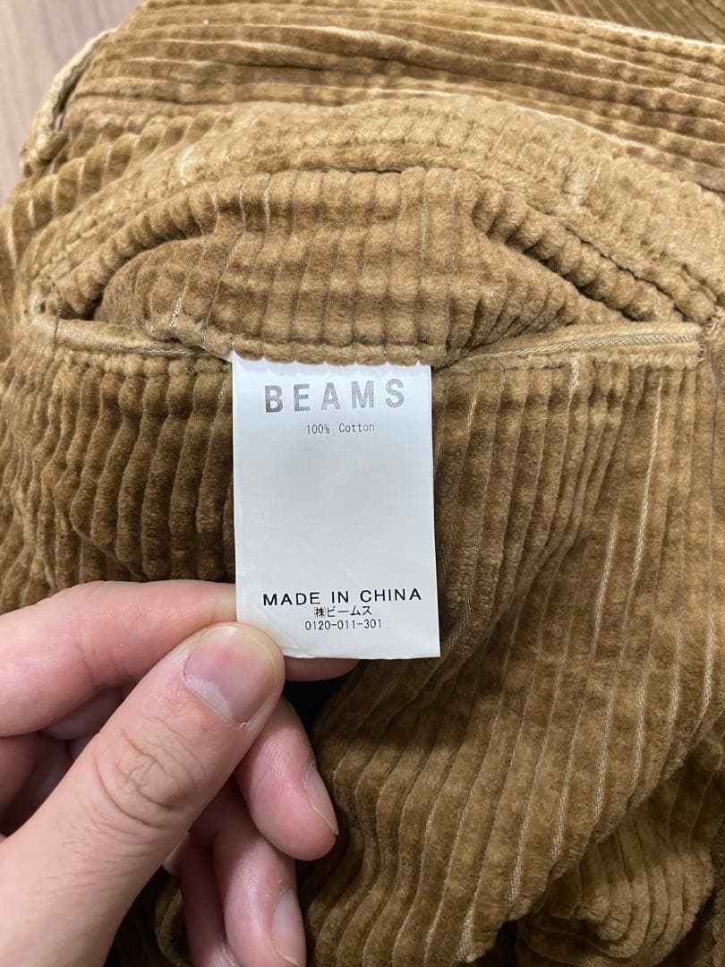 BEAMS SSZ SAMPLE期コーデュロイパンツ　サイズM