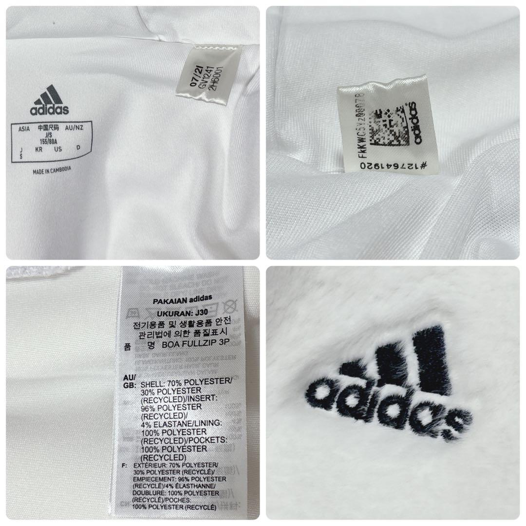 未使用級♡アディダス ゴルフウェア ボアフリース セットアップ　S パーカー