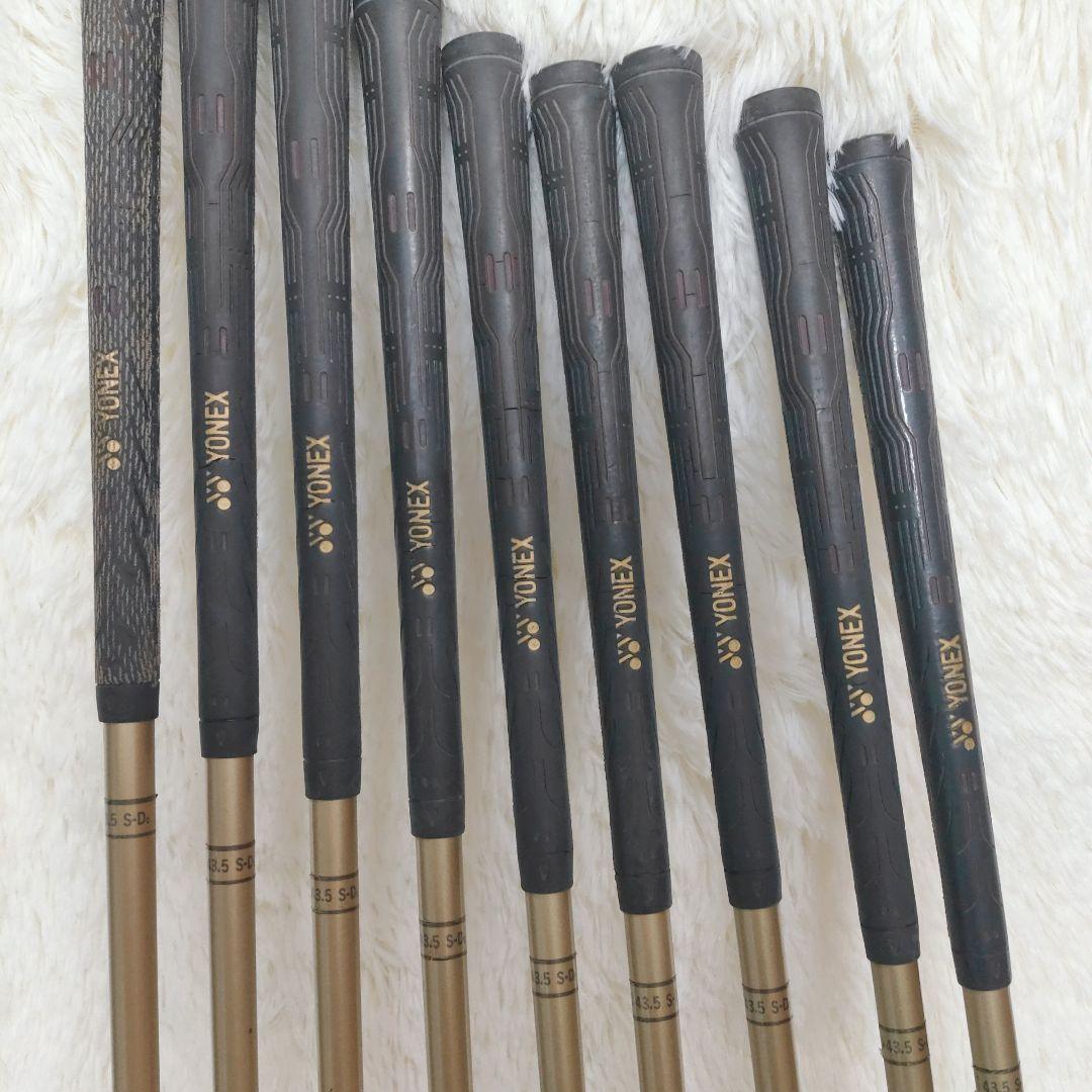 【名器】YONEX ヨネックス　AERONA IRON エアロナアイアン9本