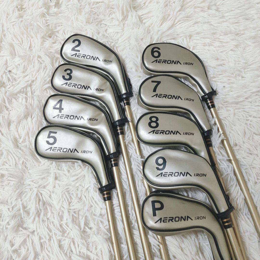 【名器】YONEX ヨネックス　AERONA IRON エアロナアイアン9本