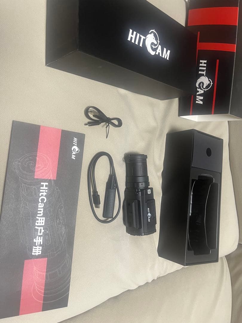HITCAM 4K ビデオカメラ サバゲー装備　スコープカメラ