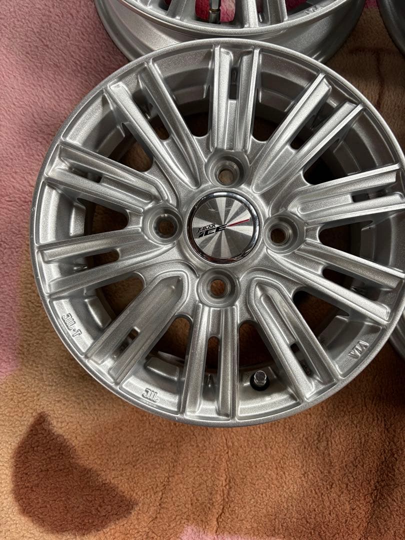 中古美品12インチ ウェッズ、ジョーカー、アイス、アルミホイル4セット