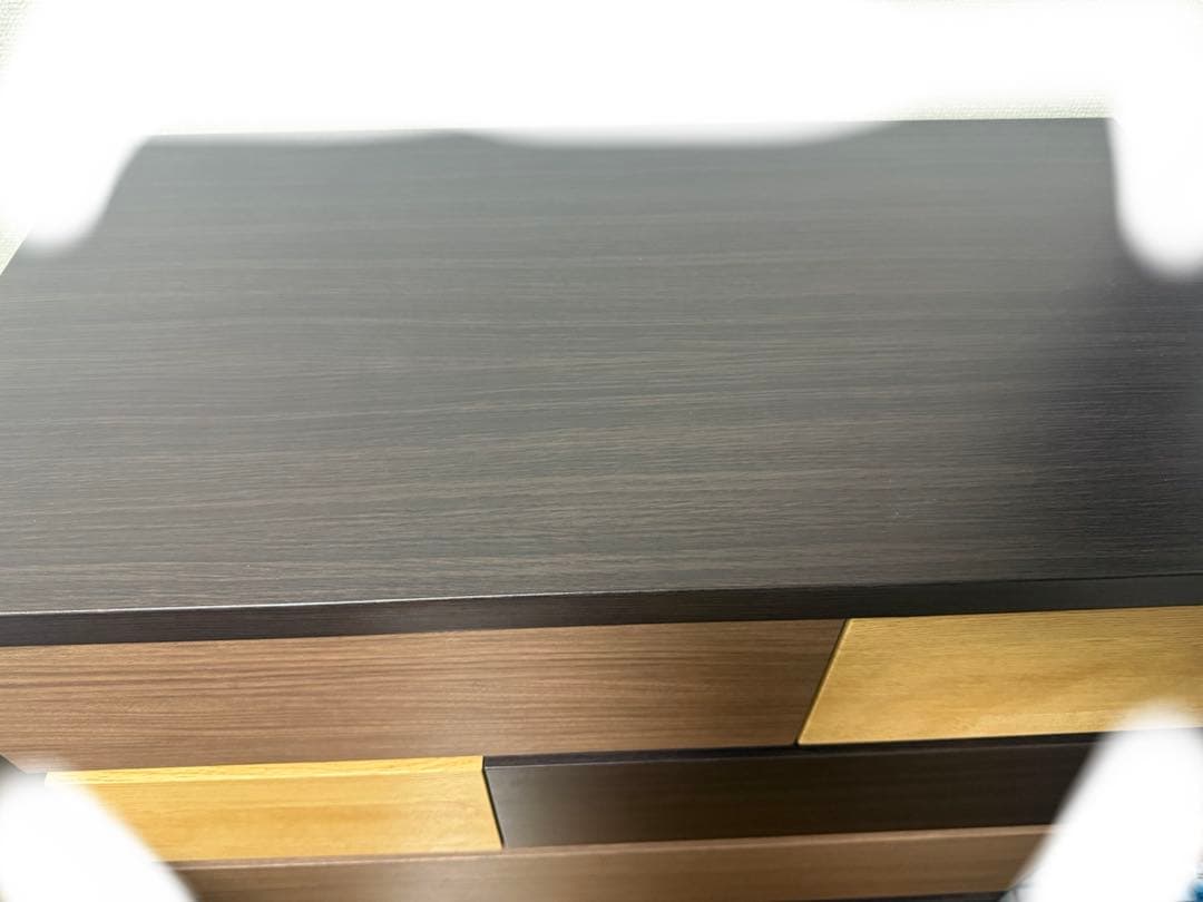 ニトリ ローチェスト (カレナ 80LC DBR)