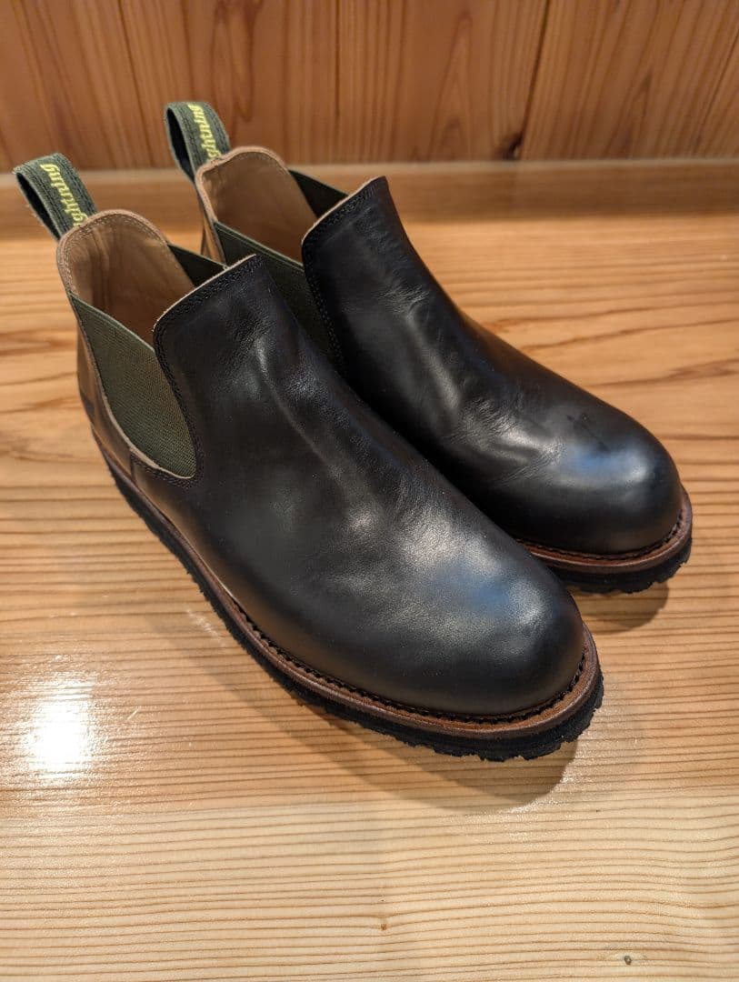 Dannerサイドゴア 黒 レザー ビブラムソール