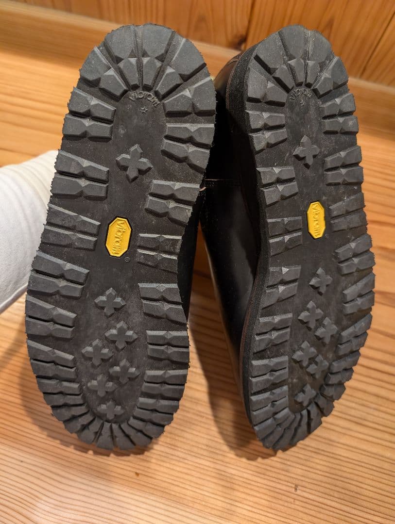 Dannerサイドゴア 黒 レザー ビブラムソール