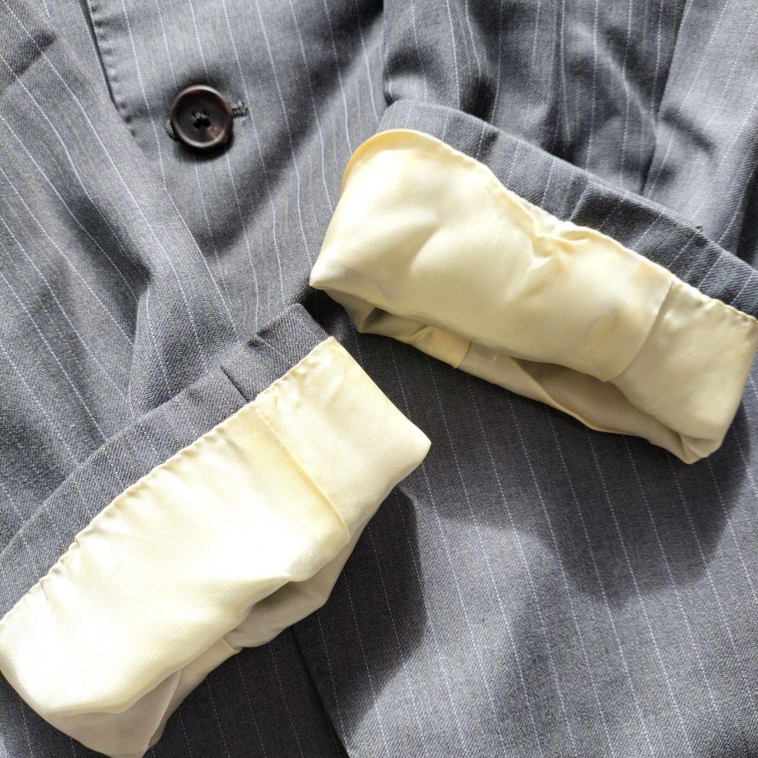 【良品】ポールスミス スーツ セットアップ デルフィノ イタリア高級生地 LL